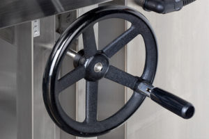 turning wheel for LX-150 shrink sleeve label applicator