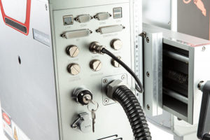 input structure on the back of squid ink laser coding system