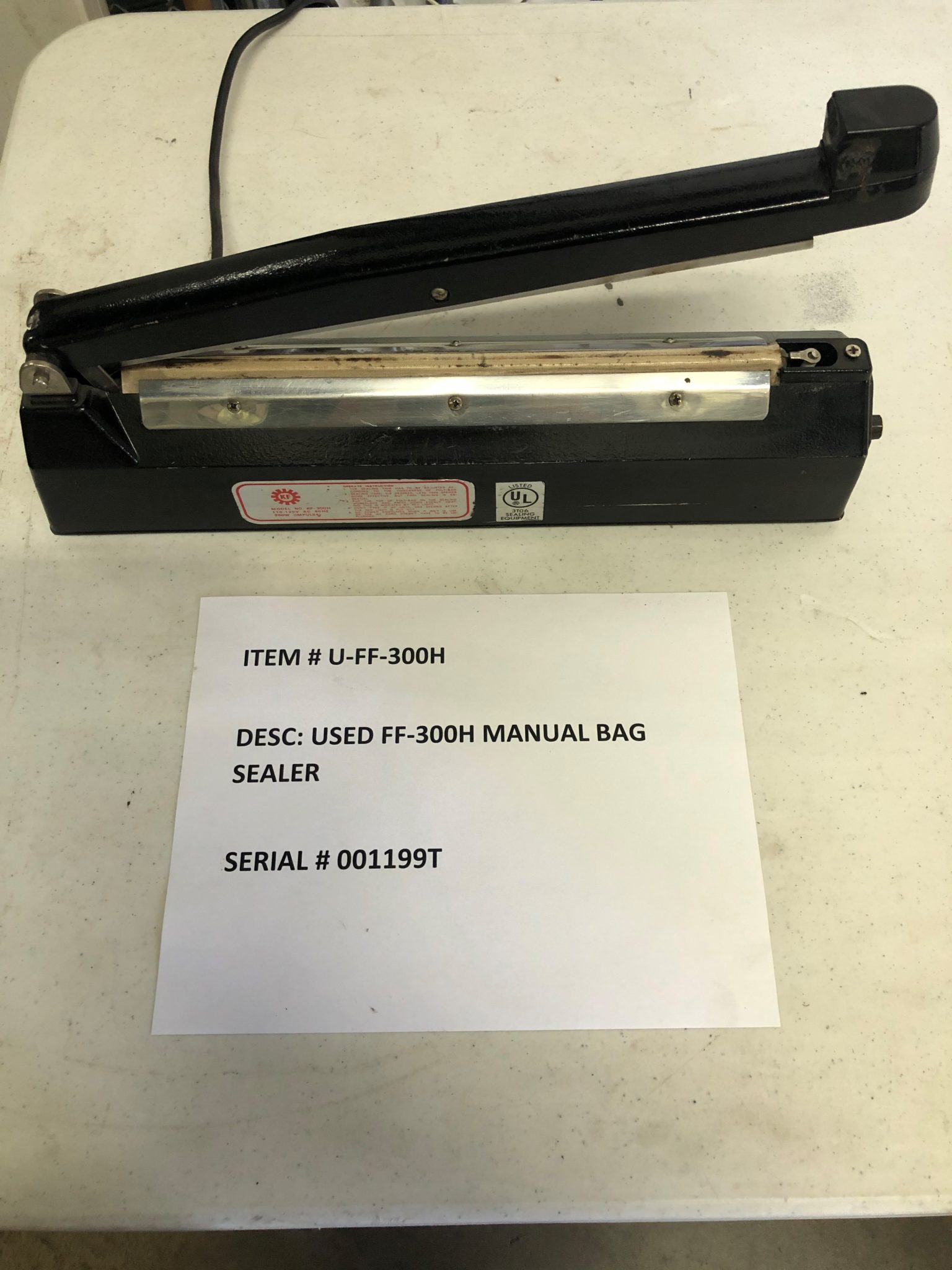 FF-300G BAG SEALER