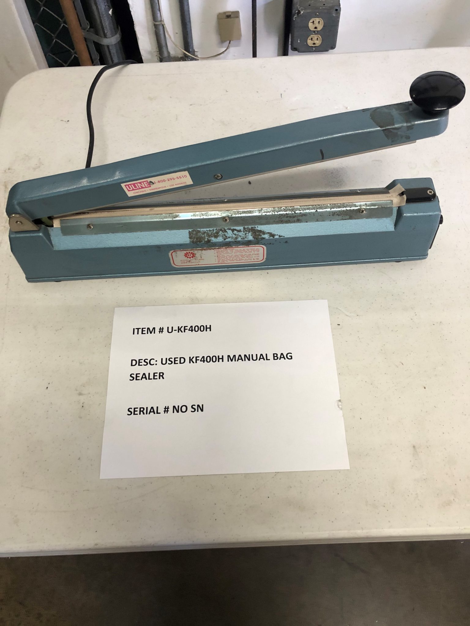 KF400H BAG SEALER