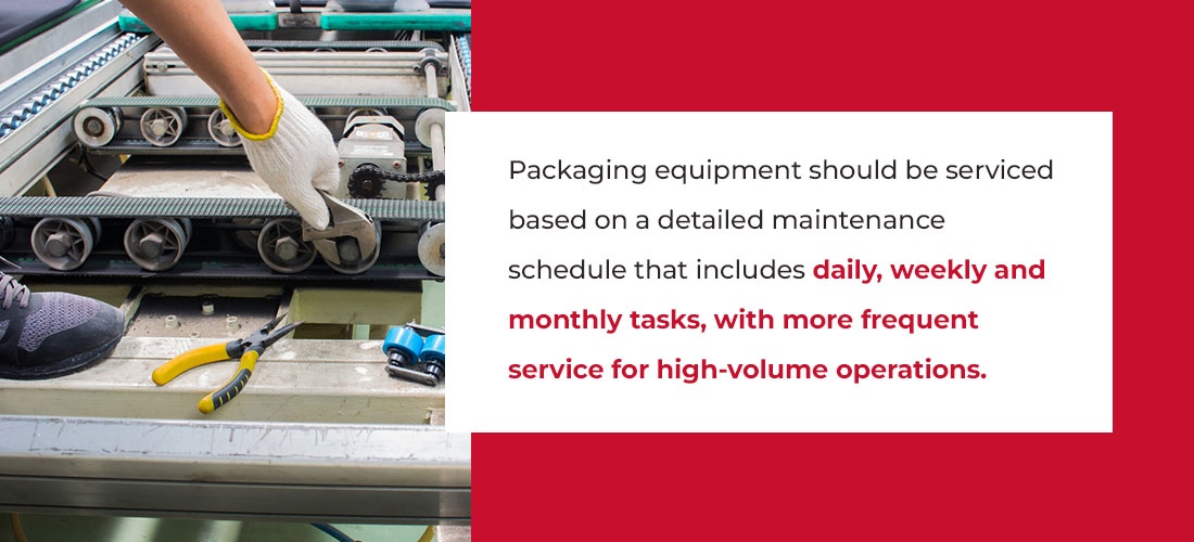 Box Machine Maintenance Tips Importance of Packaging Equipment Maintenance